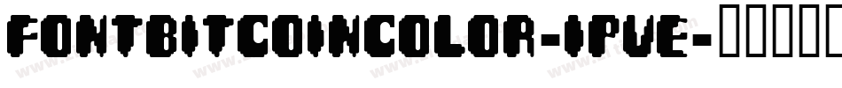 FontBitcoinColor-1pVe字体转换