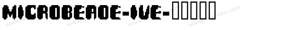 MicrobeAoe-1Ve字体转换