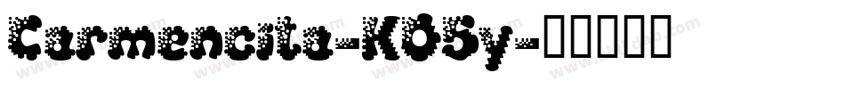 Carmencita-KO5y字体转换