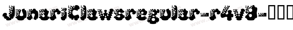 JunariClawsregular-r4v9字体转换