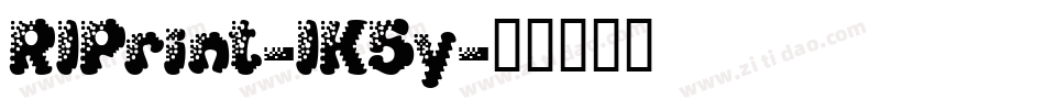 RlPrint-lK5y字体转换 RlPrint-lK5y字体转换