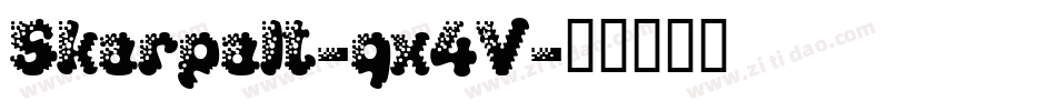 Skarpalt-qx4V字体转换 Skarpalt-qx4V字体转换