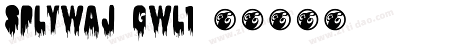 Splywaj-gwl1字体转换