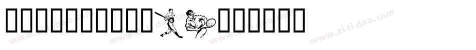 Sports1-21BK字体转换