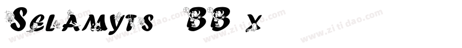 Selamyts-4BB5x字体转换 Selamyts-4BB5x字体转换