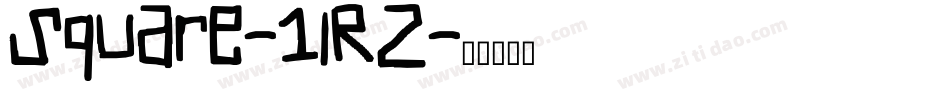 Square-1lRZ字体转换