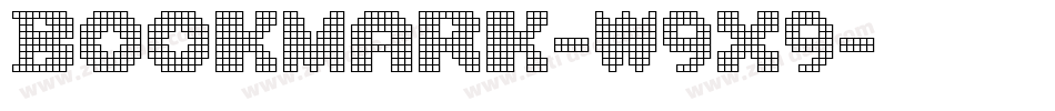 Bookmark-W9x9字体转换 Bookmark-W9x9字体转换