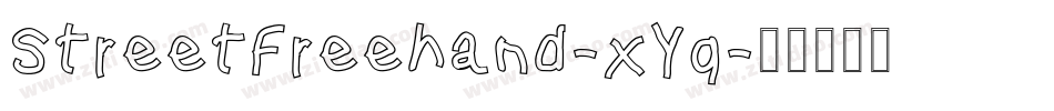 StreetFreehand-xYq字体转换