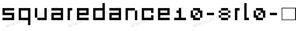 Squaredance10-8rl0字体转换