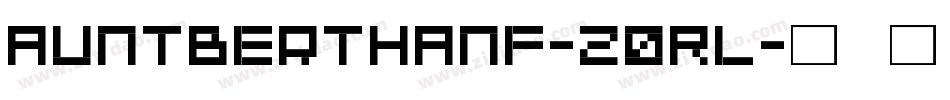 AuntBerthaNf-z0Rl字体转换