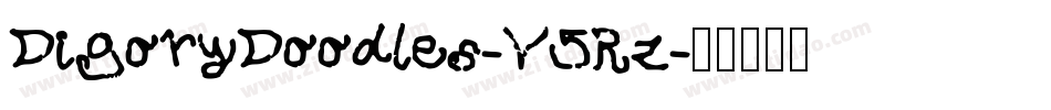DigoryDoodles-V5Rz字体转换