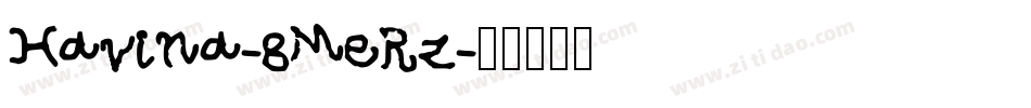 Havina-8MeRz字体转换 Havina-8MeRz字体转换