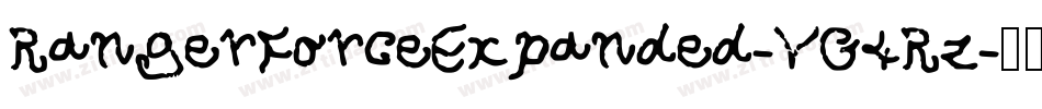 RangerForceExpanded-VG4Rz字体转换