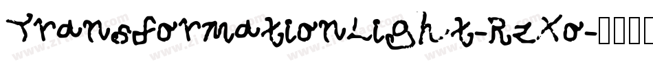 TransformationLight-RzXo字体转换