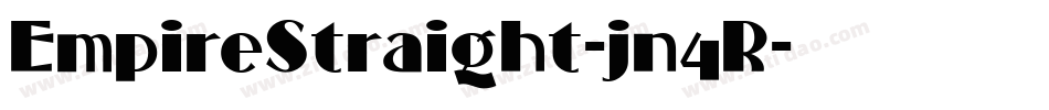 EmpireStraight-jn4R字体转换