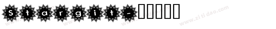 Stargit字体转换