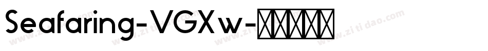 Seafaring-VGXw字体转换
