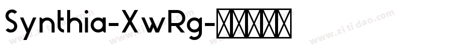 Synthia-XwRg字体转换 Synthia-XwRg字体转换