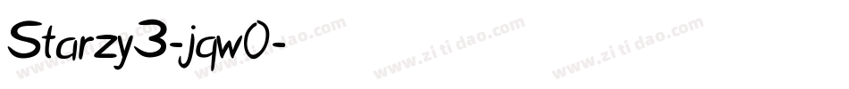 Starzy3-jqw0字体转换