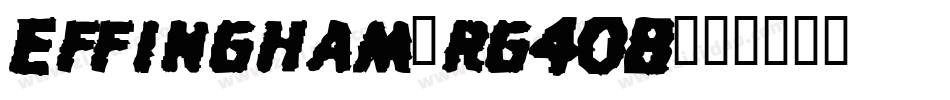 Effingham-rg40B字体转换