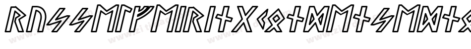 RusselfeiringCondensedNo1Medium-7Z8l字体转换