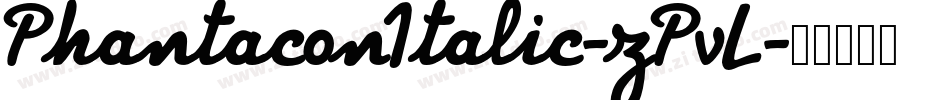 PhantaconItalic-zPvL字体转换