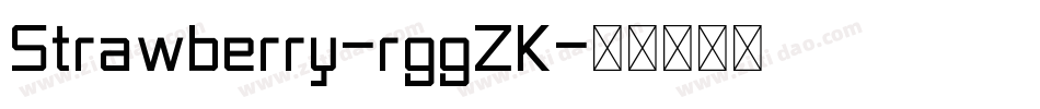 Strawberry-rggZK字体转换