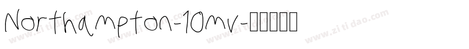 Northampton-10mv字体转换