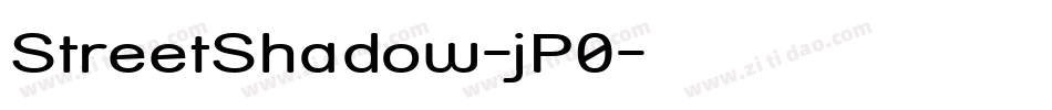 StreetShadow-jP0字体转换
