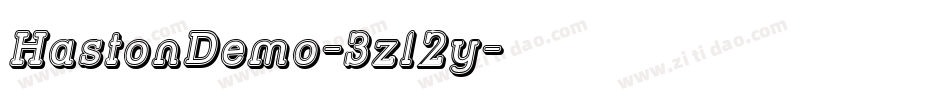 HastonDemo-3zl2y字体转换