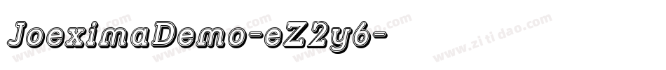 JoeximaDemo-eZ2y6字体转换