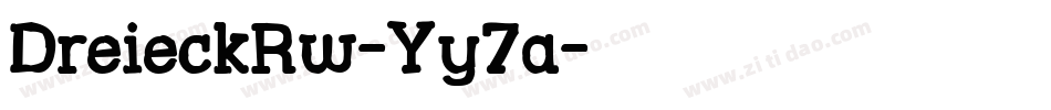 DreieckRw-Yy7a字体转换