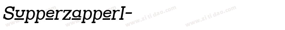 SupperzapperI字体转换