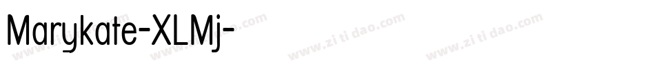 Marykate-XLMj字体转换