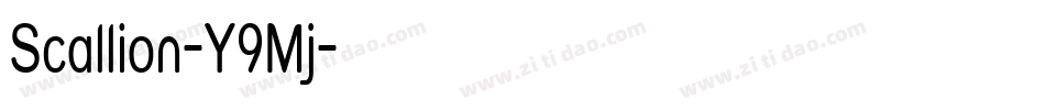 Scallion-Y9Mj字体转换