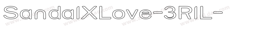 SandalXLove-3RlL字体转换