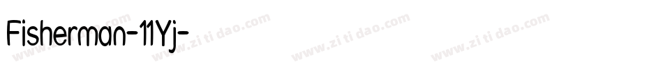 Fisherman-11Yj字体转换