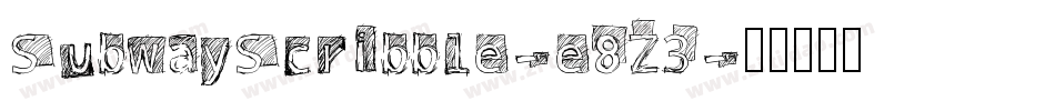 SubwayScribble-e8Z3字体转换