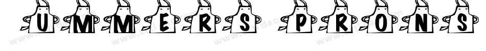 SummersAprons-AwGL字体转换