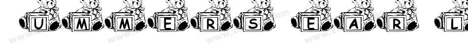 SummersBearBlocks-Vqzz字体转换