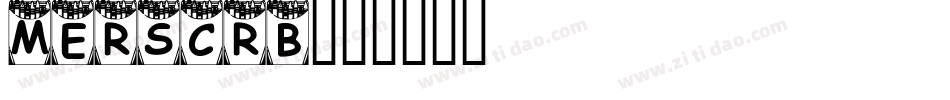 MERSCRB字体转换