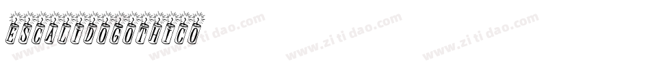 EscalidoGothico字体转换