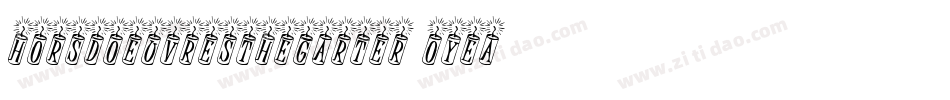 HorsDoeuvresTheGarter-oYEa字体转换