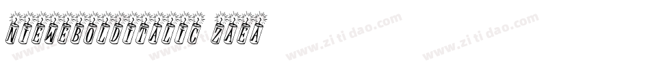 NieweBolditalic-zAEa字体转换