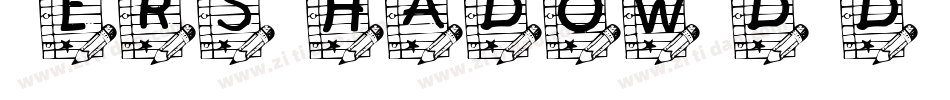MersShadow-dMd7字体转换