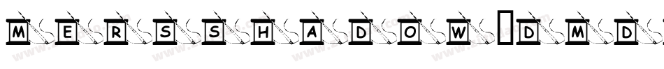 MersShadow-dMd7字体转换