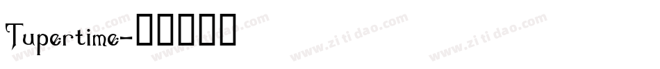 Tupertime字体转换