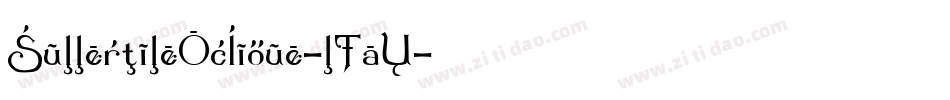 SummertimeOblique-m2a5字体转换