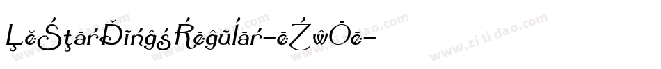 MfStarDingsRegular-eZwOe字体转换 MfStarDingsRegular-eZwOe字体转换