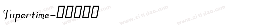 Tupertime字体转换